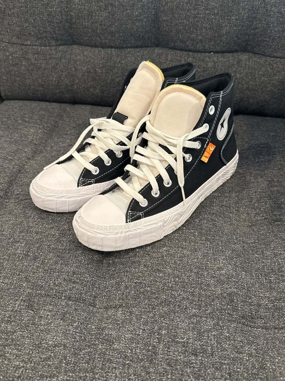 Converse Chuck Taylor Alt Star 'Far From Chuck' High Top Black/White Sneakers